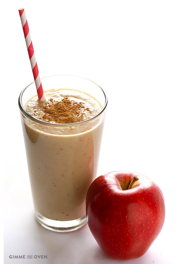 apple pie protein smoothie