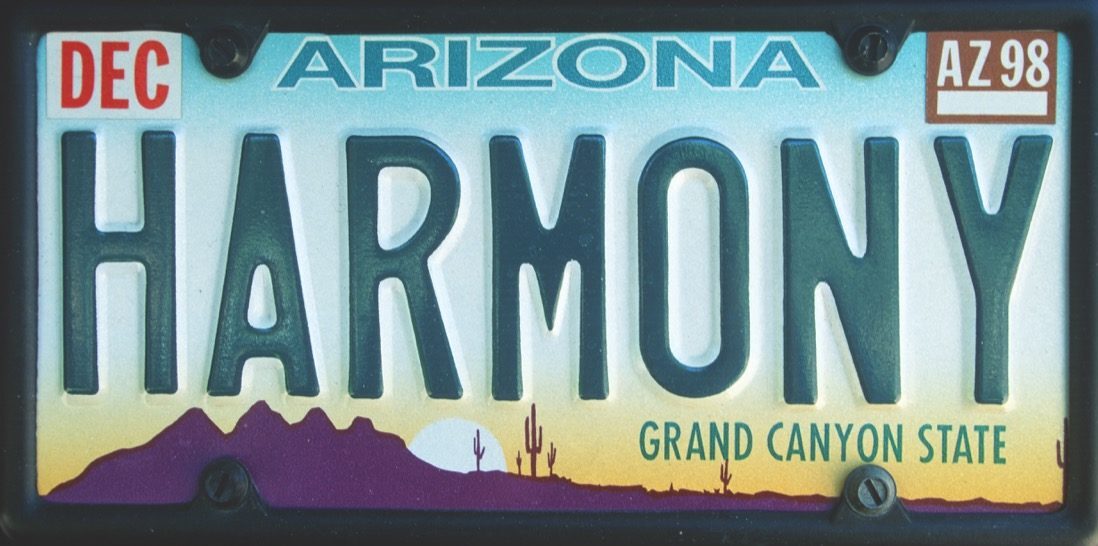 arizona license plate