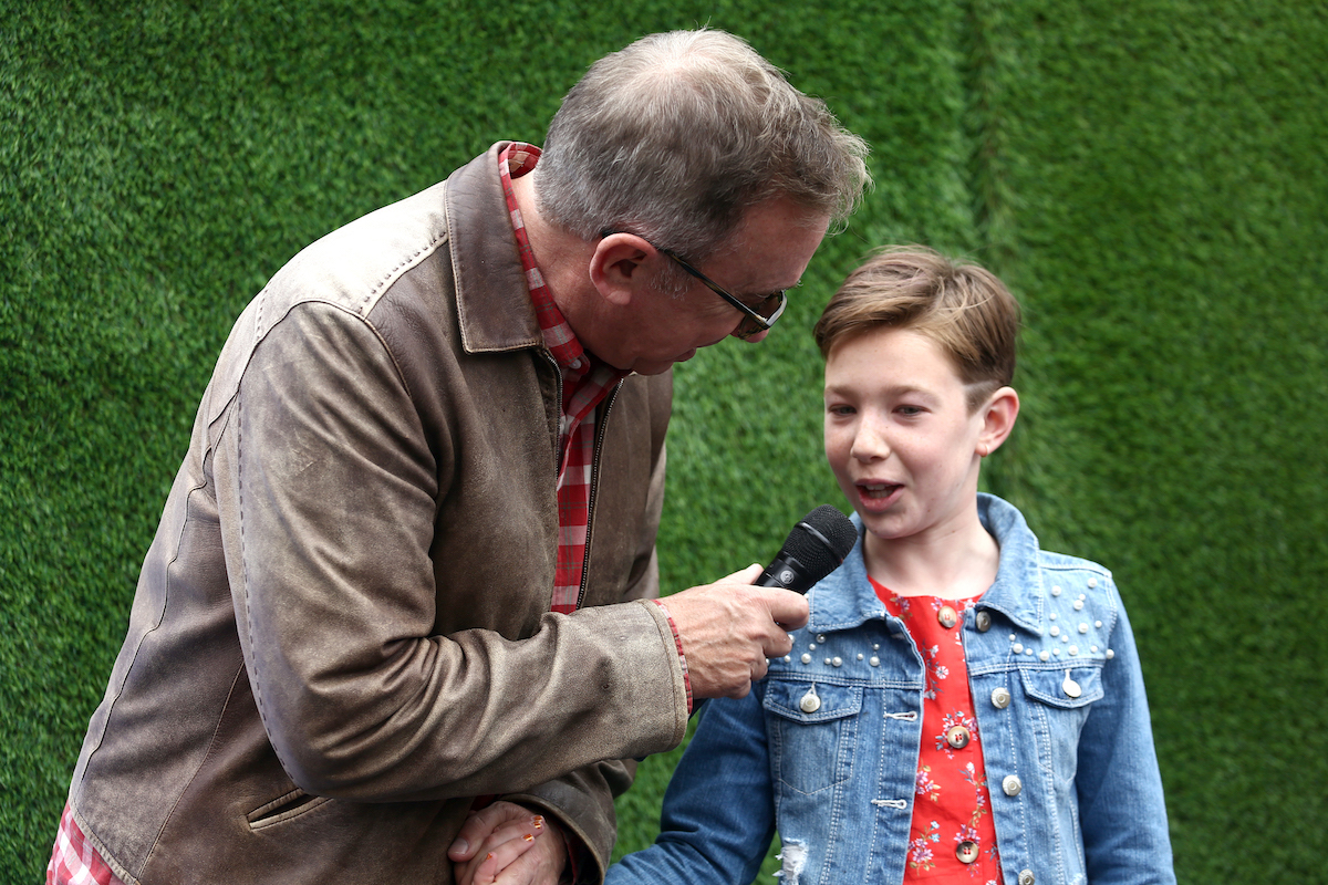 Tim Allen and Elizabeth Allen-Dick at the 2019 Rodeo Drive Concours d'Elegance