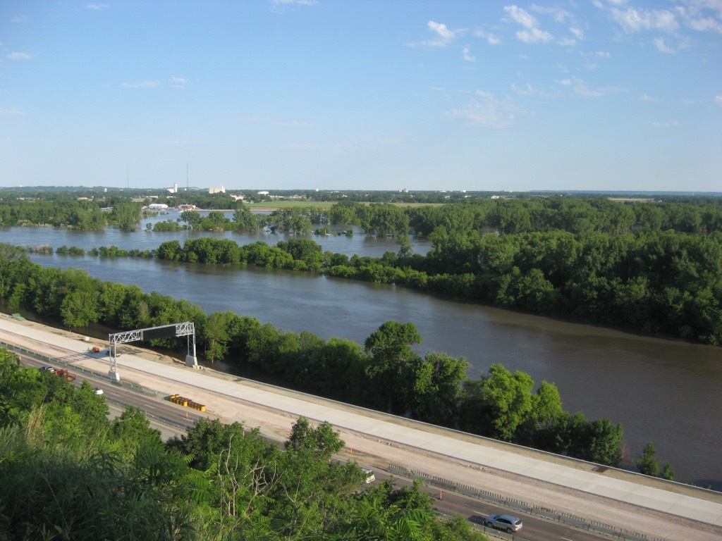 iowa i29 busiest road in every state