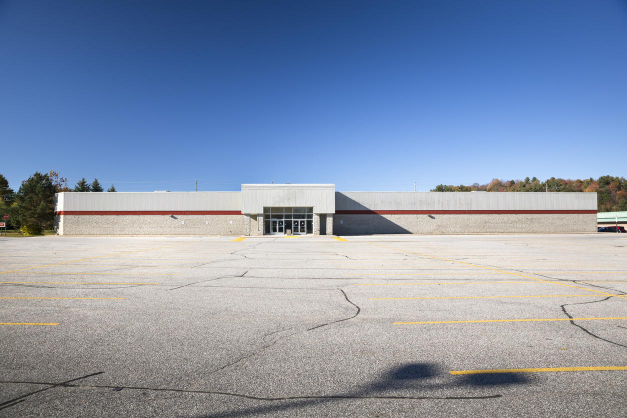 A large store that has closed down