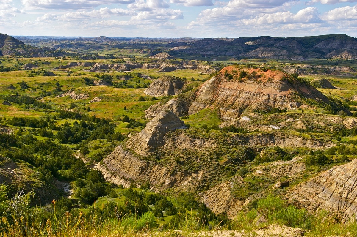 The Badlands of Theodore Roosevelt National Park