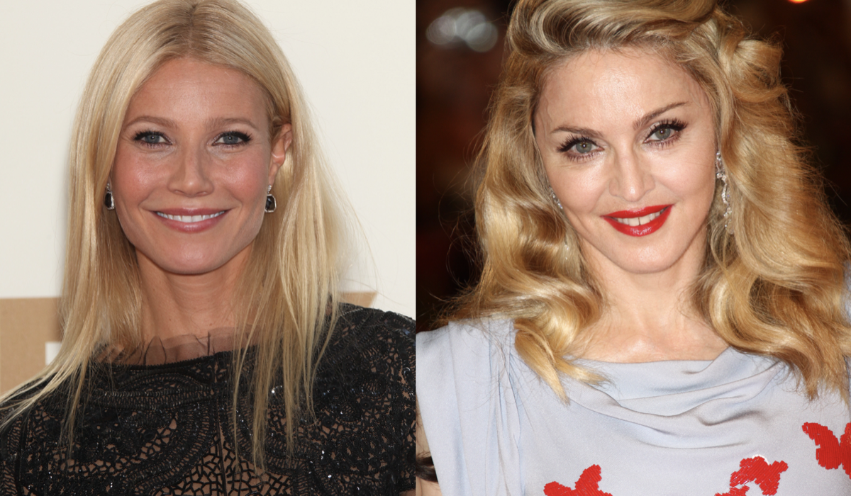 Gwyneth Paltrow and Madonna