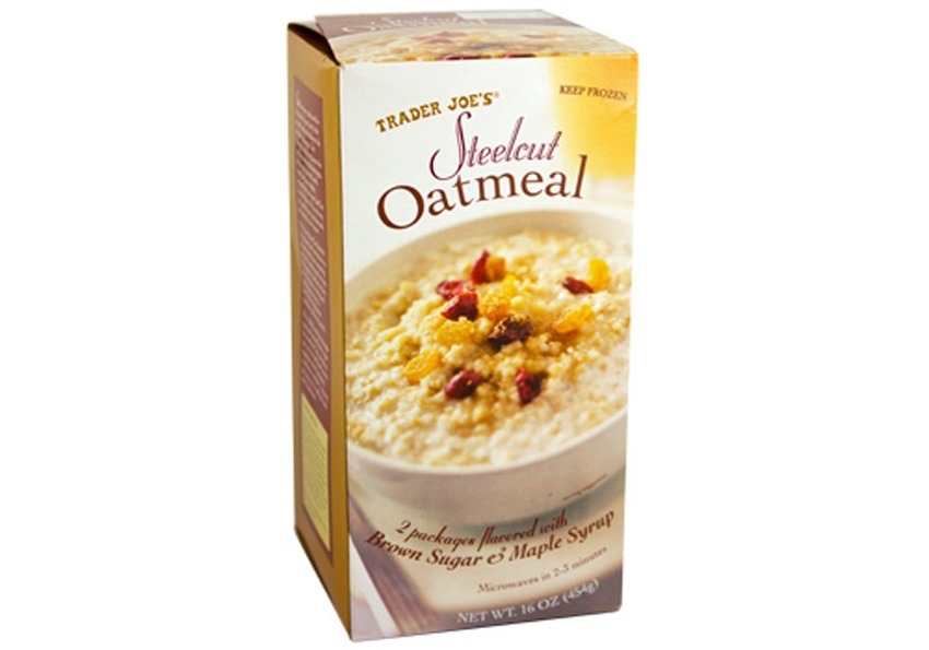 trader joes steelcut oatmeal - best trader joe's frozen meals